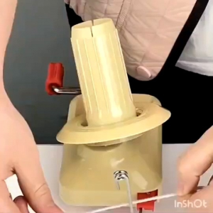 เครื่องกรอไหมพรม แบบมือหมุน ที่กรอไหมพรม เครื่องม้วนไหมพรม อุปกรณ์งานฝีมือ คุณภาพดี