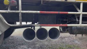 ท่อหม้อก๋วยเตี๋ยวขนาด 8 นิ้วแฝด 3 ขอบใหญ่