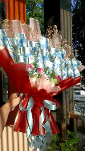 Lubu.id BUKET UANG 20 LEMBAR MEWAH ELEGAN