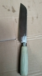 pisau baja daging buah 23cm