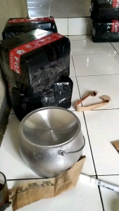 Panci Liwet Kastrol Tradisional No 6.7.8.9 dan No 10 Penanak Nasi Liwet Alumunium Anti Lengket Tebal Mulus Halus Rapih Cocok untuk Penggunaan Jangka Panjang