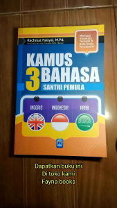 Kamus 3 Bahasa Santri Pemula