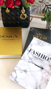 Gold Stamping Fake Book Ornaments Decorative Accessory Storage Style Tabletop Photography Decoration