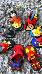 Sandal Lucu Sancu Jepit Anak Laki Laki Karakter Train Thomas