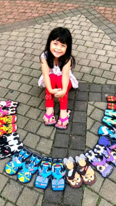 Sandal Lucu Sancu Jepit Anak dan Remaja Laki Laki Perempuan Karakter Sheep