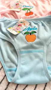 Celana Dalam Anak Perempuan 3pcs/6pcs Motif Buah Warna Warni Bahan Adem & Lembut Murah