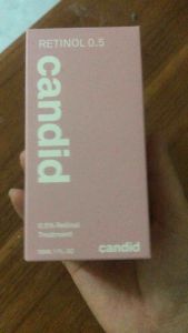 Hoạt Chất Retinol 0.5% Hỗ Trợ Tái Tạo Làn Da & Cải Thiện Nếp Nhăn CANDID 0.5% Retinol Treatment 30ml