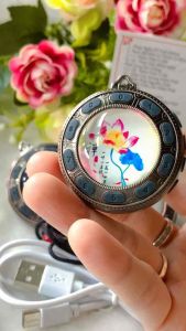 MÁY NIỆM PHẬT PHA LÊ CÓ 68 ĐIỆU NIỆM PHẬT CÓ ĐÈN CHUYỂN MÀU