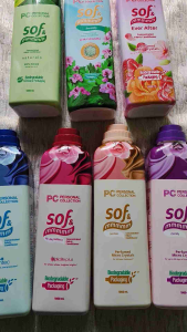 PERSONAL COLLECTION 3PCS SOF Mmmm CONCENTRATED FABCON CONDITIONER 1000ml (eternityall time fresh naturals all day radianceevermoreserenityever after)