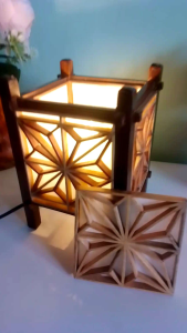 Lampu Hias Kumiko: Lampu Tidur & Lampu Meja