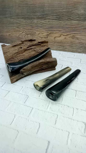 ❤️ INEZ CRAFT ❤️ Once pipa cangklong tanduk kerbau hitam IC2