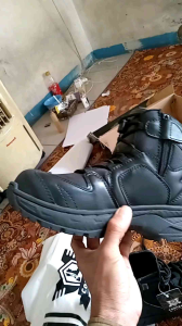 Sepatu safety terbaru 2025 safety boots sepatu pdl tni sepatu pdl polri sepatu pdl satpam ujung besi tactical caanggo militery