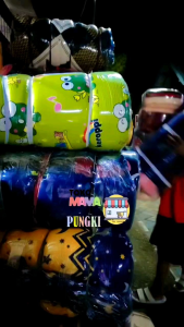Kasur Busa Anti Kempes Murah Gratis Bantal & Guling Muat Untuk 3 Orang UK 140×180×10