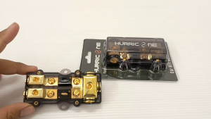 ฟิวส์รถยนต์ HURRICANE เข้า1ออก2ทาง พร้อมฟิวส์ก้ามปู 150A. ฟิวส์เครื่องเสียง ฟิวส์รถยนต์ FUSE HOLDER กระบอกฟิวส์ ฟิวส์ เฮอริเคน ฟิวเครื่องเสียงรถยนต์ ฟิวใส่แอมป์