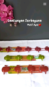 Gantungan Serbaguna Gantungan Menempel Dinding