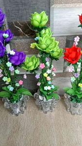 Bunga Hias Akrilik Mawar: Dekorasi Rumah yang Elegan