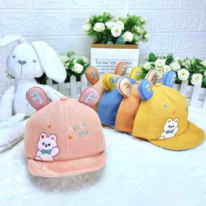 [Bé 6 Tháng - 1 Tuổi] Nón Kết Mũ Mềm Cho Bé Trai Và Bé Gái Từ 6 Tháng Đến 1 Tuổi Vòng Đầu 46cm Hình Chú Gấu Dễ Thương NK290