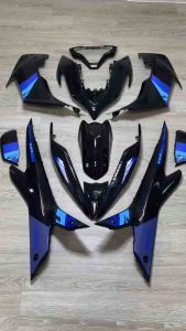 YAMAHA NVX / AEROX 155 V2 COVER SET BLACK BLUE|STICKER SET 2024 THAILAND ABS EDITION (47)