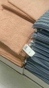 TOFTBO ทอฟท์บู พรมเช็ดเท้า ชมพูอ่อน 40x60 ซม.