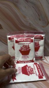 Penyedap Rasa Micin Daon Bambu 73gram msg Pempek Legendaris bisa buat otak2 bakso cireng cilok Travel Pack