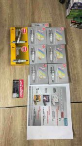 หัวเทียน Mirage Attage ชุด3หัว NGK LASER อิริเดียน ระยะแสนกิโล แท้ชัวร์