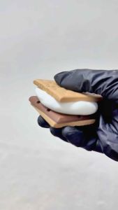 CLICK-ET! Smores Clicker Fidget by SLYCELAB 3D Printed Cute Fidget Toy