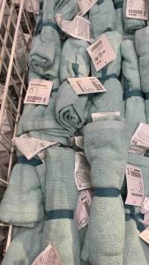 VÅGSJÖN วัวเควิน ผ้าเช็ดมือ ฟ้าอมเทา 40x70 ซม.