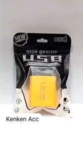 Kepala Cas Adapter Charger Batok Cas 120W Usb + PD