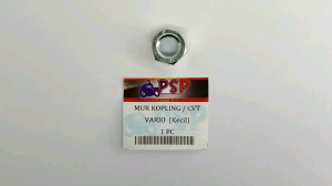 Mur Kopling CVT Beat / Vario (Kecil) - Mor Mur Nut Pully Puli Puly Puley Pulley Kecil Drat 10mm M10 Kunci 19 Honda Beat Scoopy Spacy Karbu Lama Old Genio Vario Karbu Vario Techno 110 Vario Tekno 125 Vario 150