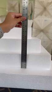 โฟมแผ่นขนาดตัด 60cm. x 30cm. x 3” ความหนาแน่น 0.6 ปอนด์ (สั่งขั้นต่ำ 5 แผ่นขึ้นไป) ราคา 55฿/แผ่น จากโรงงานโดยตรง