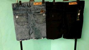 celana jeans pendek pria celana denim