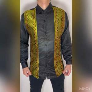 Baju lengan Panjang Ethnic Baju Tradisi Etnik borneo Dewasa sarawak Borneo Sabah