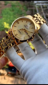 Đồng Hồ Nam 0.R size 40mm máy pin  Nhật kính sapphire chống xước dây vỏ inox không rỉ chống nước