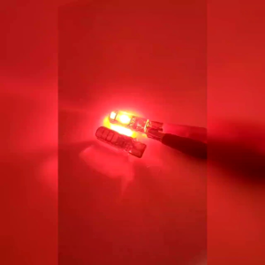 BOHLAM STOP SEGITIGA 90 LED BAYONET 12 VOLT MODE FLASH DIAM 2 COLOUR MERAH BIRU UNIVERSAL MOTOR