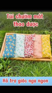 Combo 5 túi chườm mắt thảo dược - giúp ngủ ngon giấc- giảm thâm quầng - tan bọng mỡ