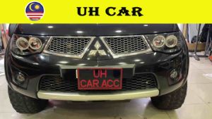 Mitsubishi Triton 2005-2014 Led Projector Head Lamp CCFL Ring Headlamp Headlight Light