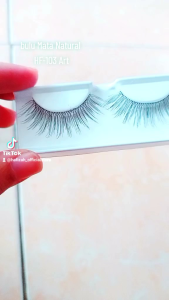 Bulu Mata Natural Hf-103 & Isi 12 Pasang Lusinan Gratis Tutup Mika