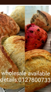Healthy Homemade Artisan Sourdough Classic /Pandan /Multi Seed/ Double Chocolate/ Walnut Raisin/ Pumpkin PRE-ORDER