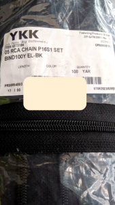 Resleting Zipper YKK Hitam Meteran: Pilihan Terbaik untuk Fashion dan Pakaian