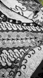 Batik Katun Premium Lilak Couple Ayah & Anak Lengan Panjang Lapis Furing