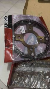 Gear Set-Gear Paket- Gigi Tarik Sepuan Asli MEGAPRO NEW MONOSHOCK CB150R CBR150R VERZA 150 TIGER REVO SUPRA GTR SONIC