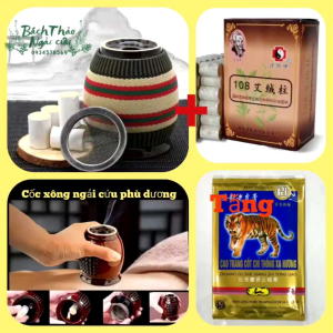 Cốc xông ngải cứu. Cốc cạo gió giác cứu ngải dùng trong dưỡng sinh đông y spa Sản Phẩm Cốc Cạo Gió Chất Liệu An Toàn - Lazada
