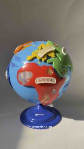 Learning Resources: Puzzle Globe 3D Interactive Geography Toy (7 Continent Pieces 6 Name Plates & Ocean Labels)