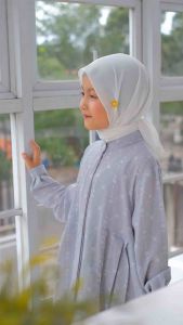 MANASIKANA Salsa Tunik Anak Perempuan Motif Etnik Batik 2-13 Tahun