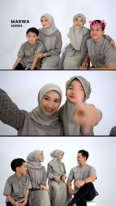 NIBRAS SARIMBIT TERBARU | NIBRAS COUPLE KELUARGA | RAYYA SERIES TERBARU | MARWA LIGHT TAUPE ( SARIMBIT 2025 )