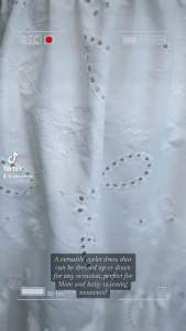 Irenee Mother and Daughter Matching Twinning Set Premium Cotton Eyelet