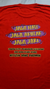 Kaos Atasan oblong Cewek Lengan pendek \ Kaos oblong Sablon Jaga hati / Kaos Oblong/ Baju Kaos Tshirt/ Tshirt Cewek / Tshirt Cewek