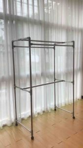 KANTAREEYA ราวตากผ้าแสตนเลส 50x100x150cm ราว 1ม. ราว 1.5ม. ราวแสตนเลส ราวสนาม ราวตากผ้า ราวแขวนผ้า