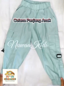 NUWAAKIDS - Celana Anak Laki Laki Celana Panjang Anak Laki Laki Usia 1-8 Tahun