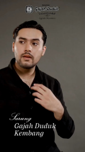 Sarung Batik Pria Dewasa Gajah Duduk Kembang Terlaris